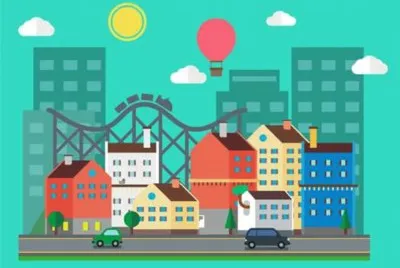 å¡é€šåŸŽå¸‚æ’ç•«
