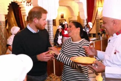 פאזל של Meghan y Harry