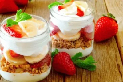 Strawberry   Banana Parfait