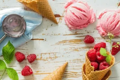 Raspberry Ice Cream