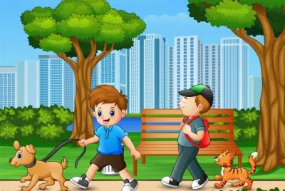 Park jigsaw puzzle