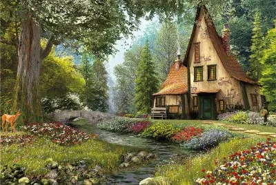 Casita en el bosque