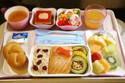 Kids Airplane Food