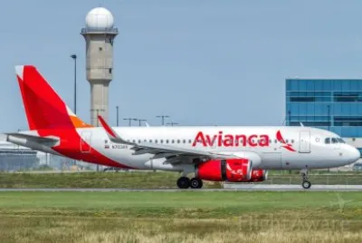 Avianca Airbus A319 Costa Rica