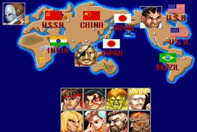Street Fighter Two Select
