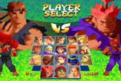 Street Fighter Alpha 2 Select