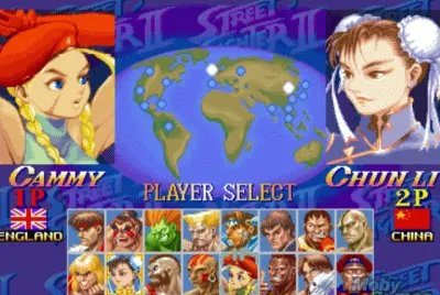 Super Street Fighter II Select Ladies