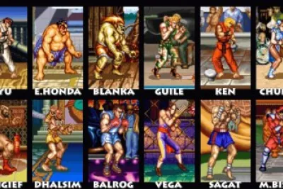 Street Fighter II Char