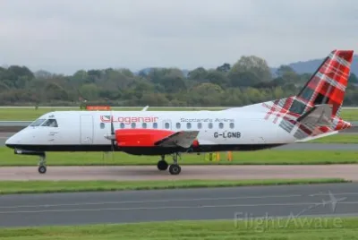 Loganair Saab 340 Reino Unido