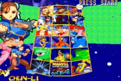 Marvel vs Street Fighter