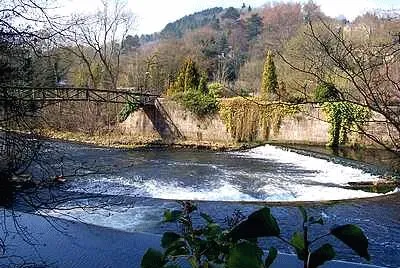 Milford Weir Upstream jigsaw puzzle