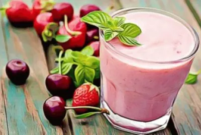 Milkshake Red Fruit