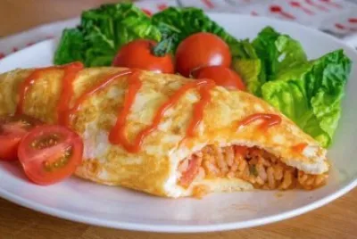 Omelette Rice Japan