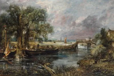 Constable the Stour near Dable