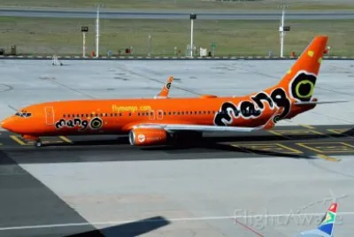 Mango Airlines Boeing 737-800 Sudafrica jigsaw puzzle