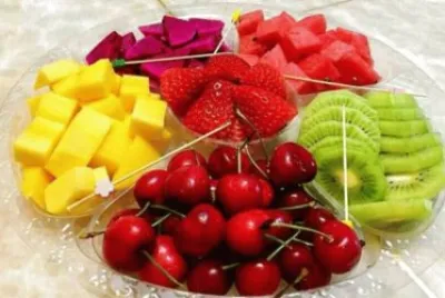 å½©è‰²é£Ÿç‰©æ°´æžœ