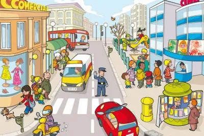 Cartoon jigsaw puzzle