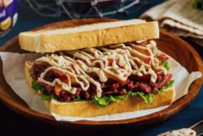 Caramelized Apple Sandwich