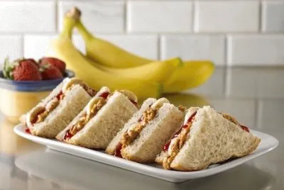 PBJ    Banana Sandwich