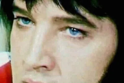 Elvis blue eyes jigsaw puzzle