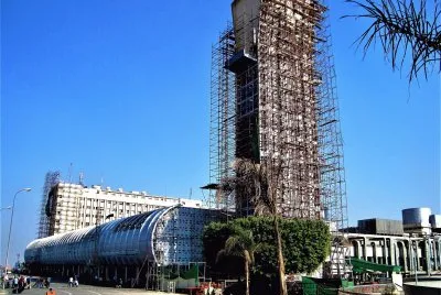 Aeropuerto de El Cairo, Egipto.