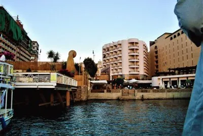 Embarcadero en Luxor, Egipto.