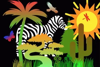 ZÃ¨bre jigsaw puzzle