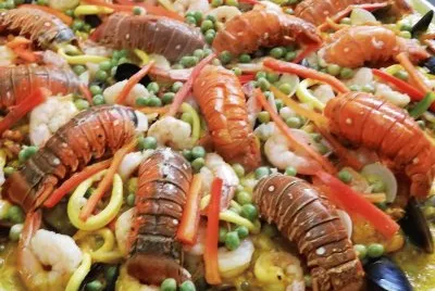 Paella marinera