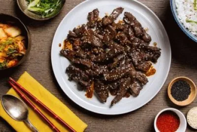 Korean Barbecue   Kimchi