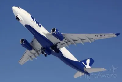 MNG Airlines Airbus A330-200 Turquia jigsaw puzzle