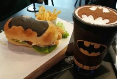 Batman Caffe jigsaw puzzle