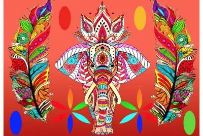 Elephant jigsaw puzzle