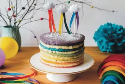 פאזל של Rainbow Cake
