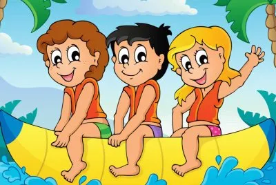 Cartoon jigsaw puzzle