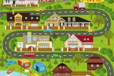 Cartoon jigsaw puzzle