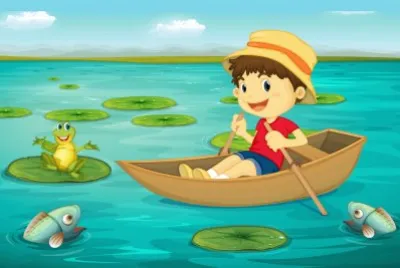 Cartoon jigsaw puzzle