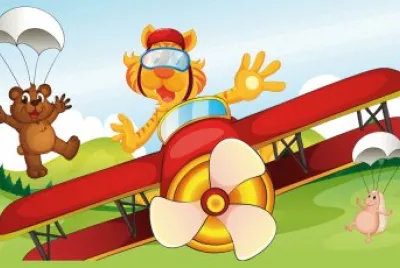 Cartoon jigsaw puzzle