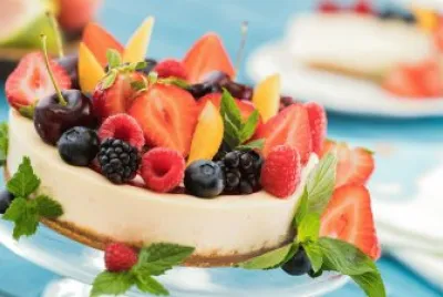 Fruits Cheesecake