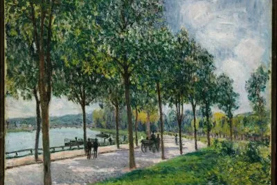 Sisley allÃ©e de marronniers