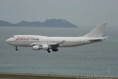 Orient Thai Airlines Boeing 747-400 Tailandia