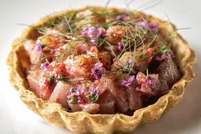 Hamachi Tart