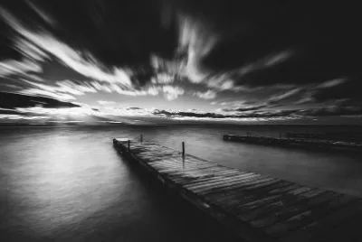 Black and White