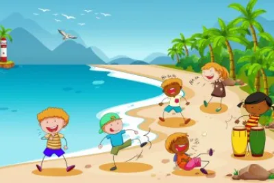 Cartoon jigsaw puzzle