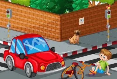 Cartoon jigsaw puzzle