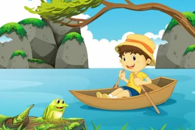 Cartoon jigsaw puzzle