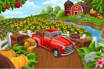 Cartoon jigsaw puzzle