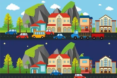 Cartoon jigsaw puzzle