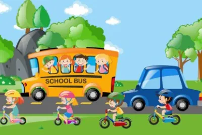 Cartoon jigsaw puzzle