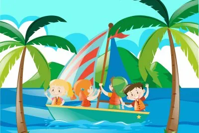 Cartoon jigsaw puzzle