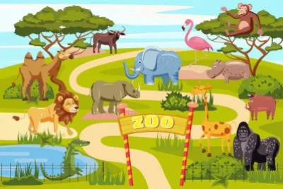 cartoon jigsaw puzzle